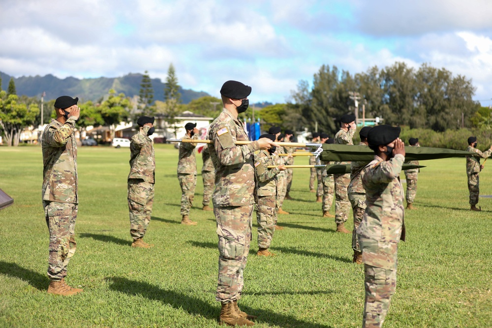 25th Division Sustainment Brigade Conversion Ceremony