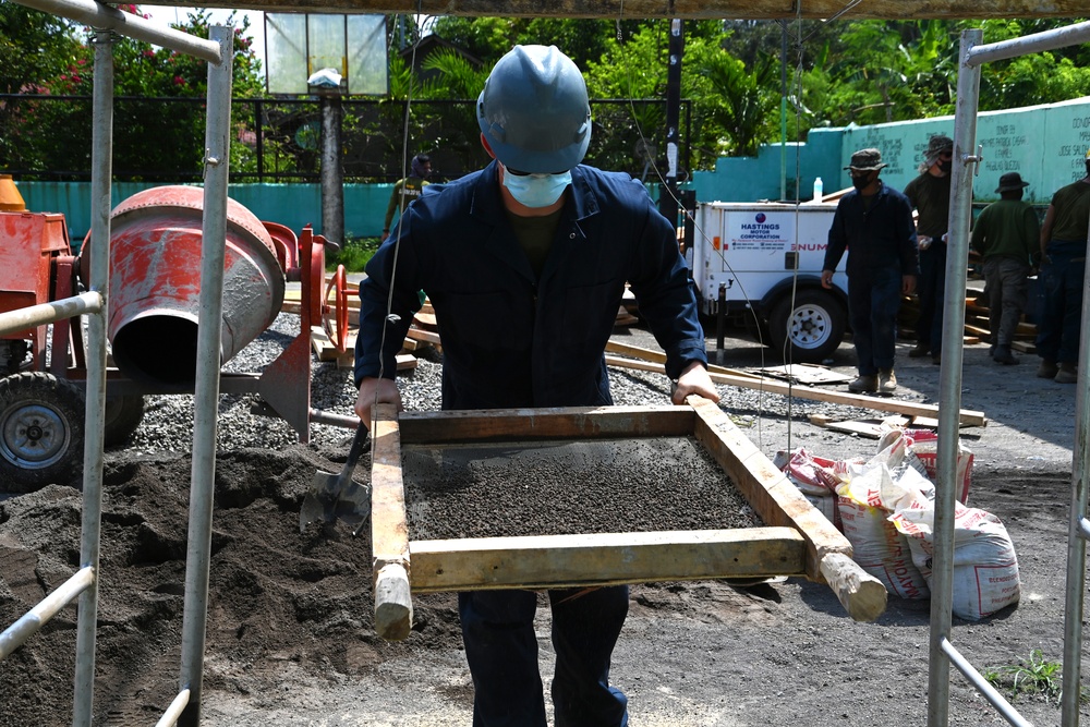 Balikatan 21: Barangay Duhat daycare center build