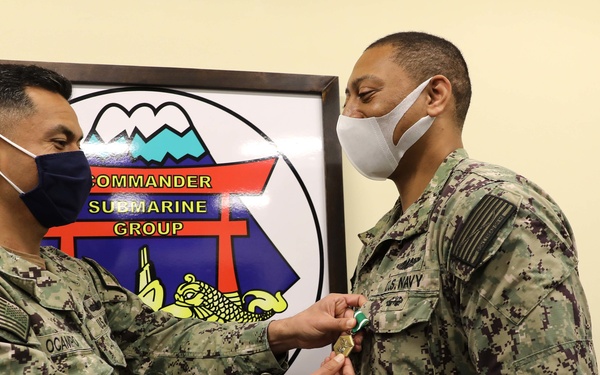 Akron, Ohio native honored for 3 years of forward-deployed service