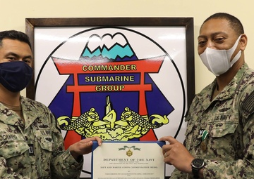 Akron, Ohio native honored for 3 years of forward-deployed service