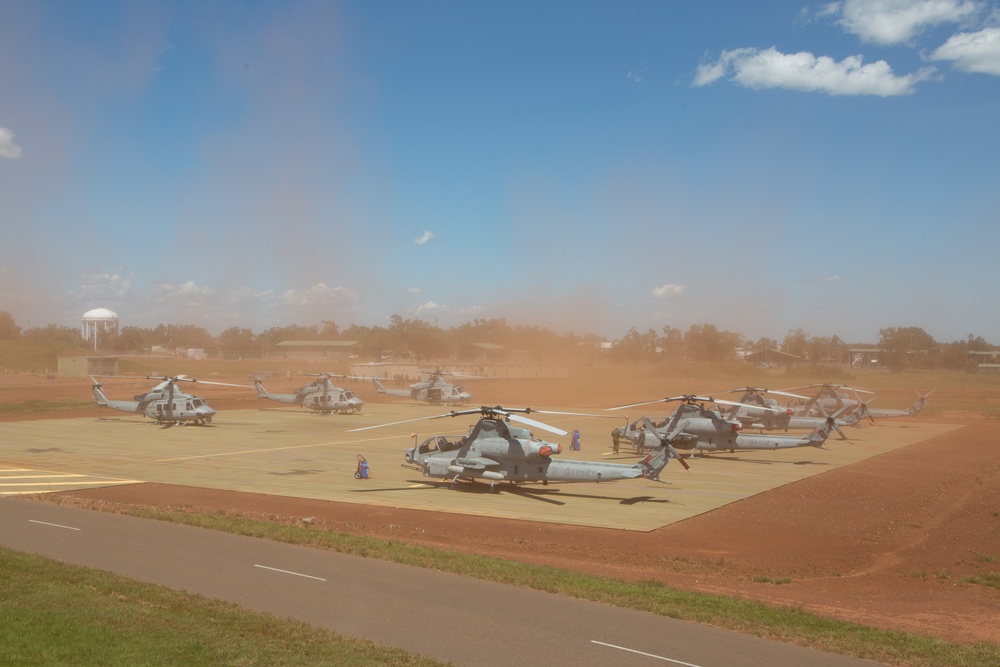 MRF-D Aircraft Arrival