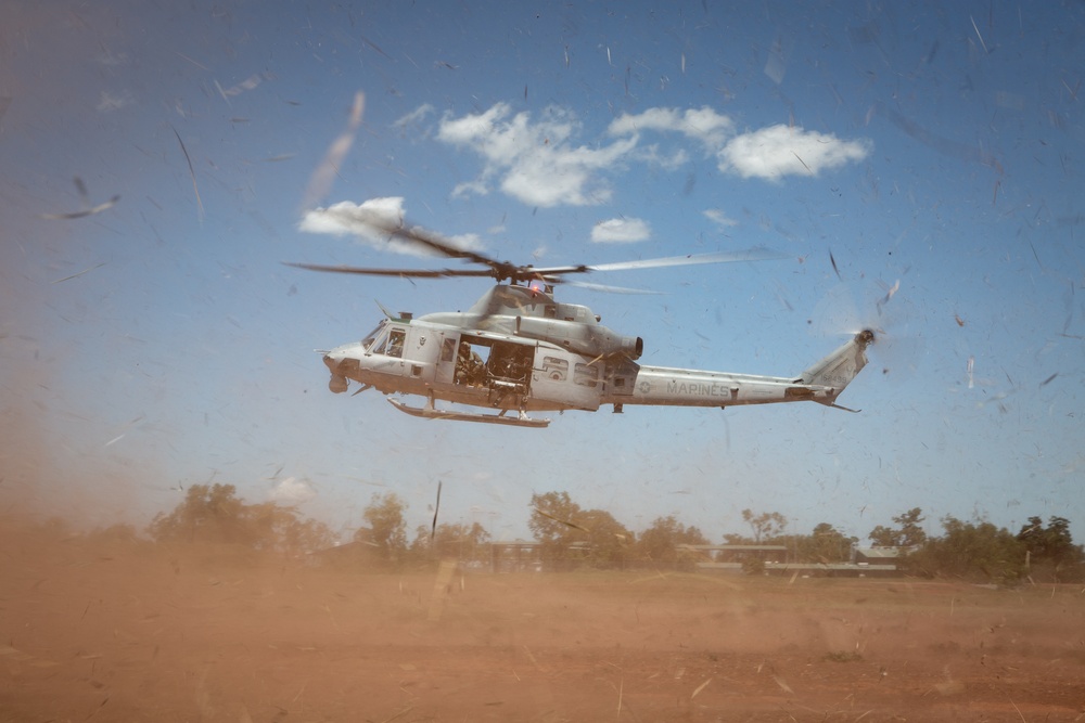 MRF-D Aircraft Arrival