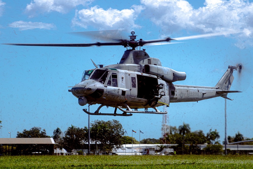 MRF-D Aircraft Arrival