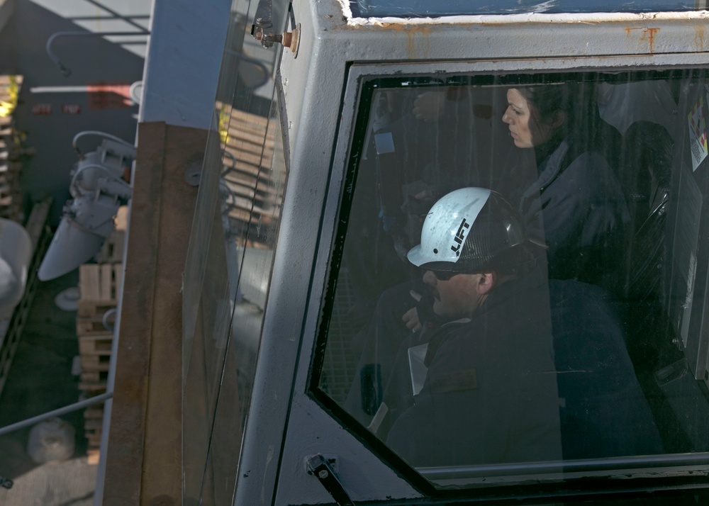 San Antonio Conducts Boat Operations