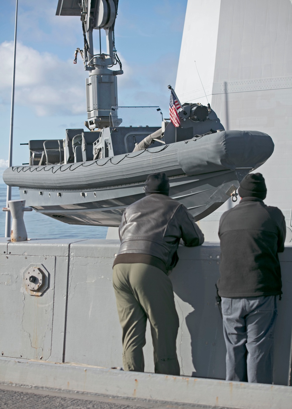 San Antonio Conducts Boat Operations