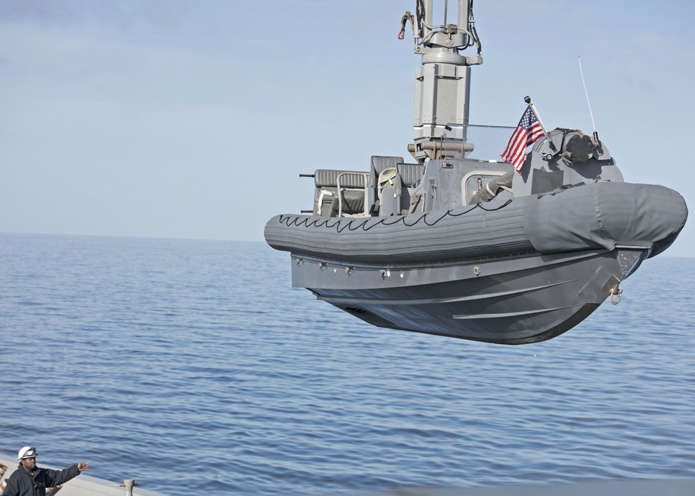 San Antonio Conducts Boat Operations