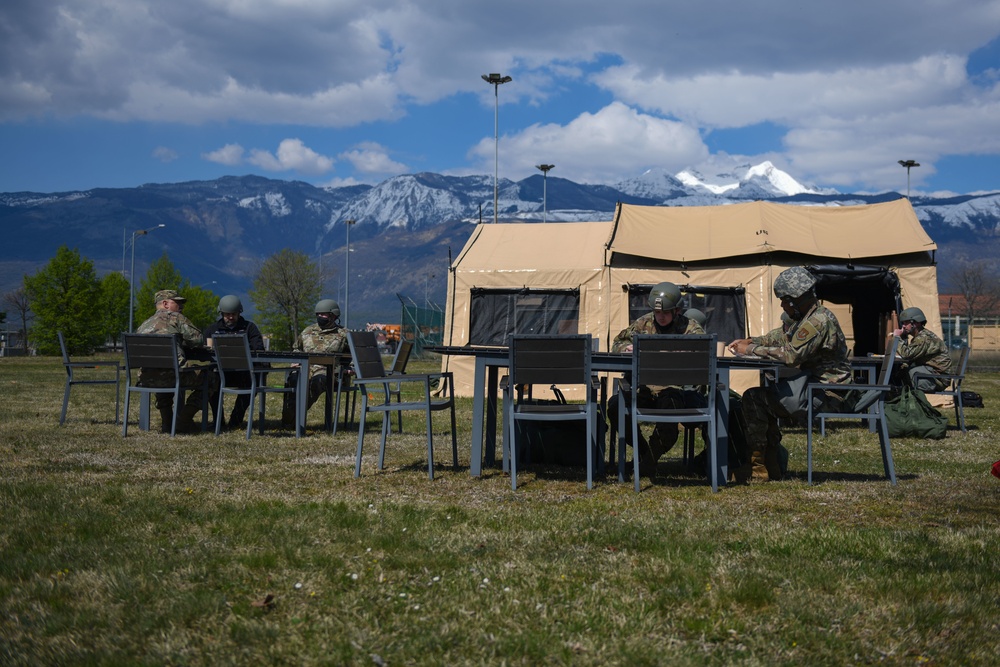 31st FW kicks off base defense readiness exercise