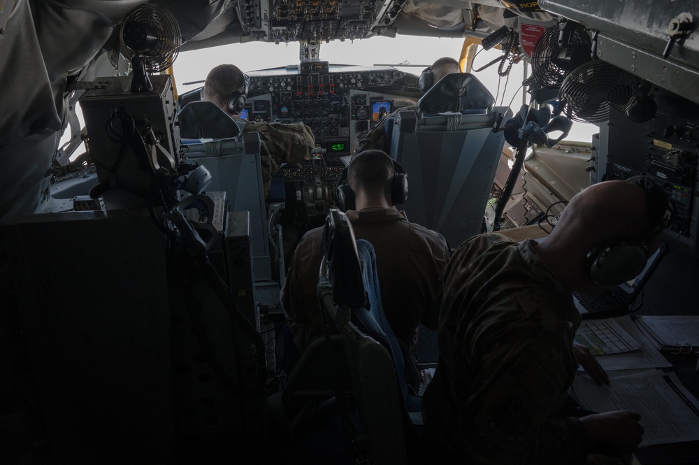 KC-135 keep NATO partners aircraft on partol in CENTCOM