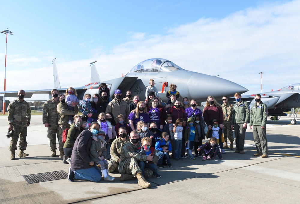 RAF Lakenheath honors military children