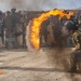 Iowa Cavalry Soldiers brave fire phobia training