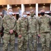 FORSCOM commander awards coins at the Atlanta CVC