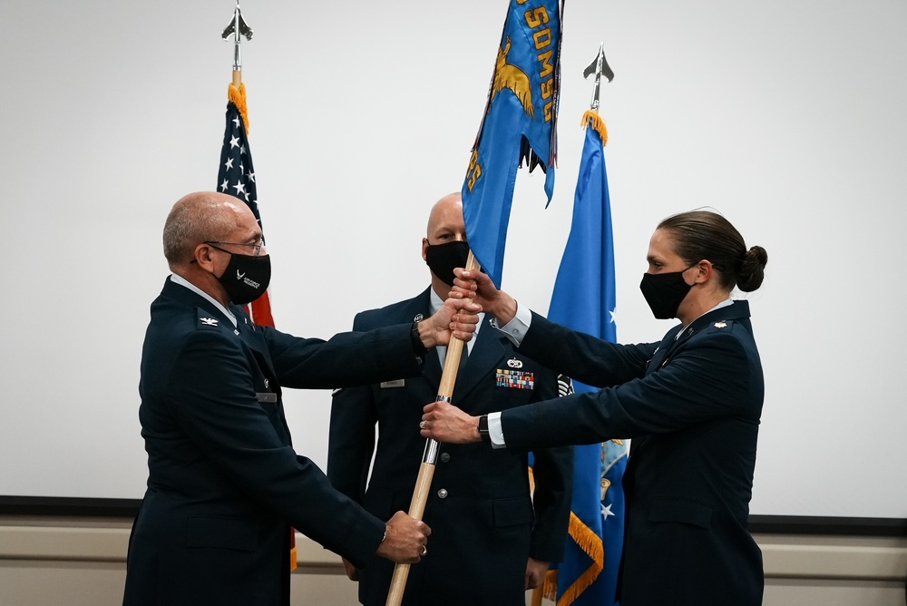 New commander takes over for the 919th SOLRS