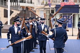 United States Air Force Honor Guard makes historic National Harbor performance