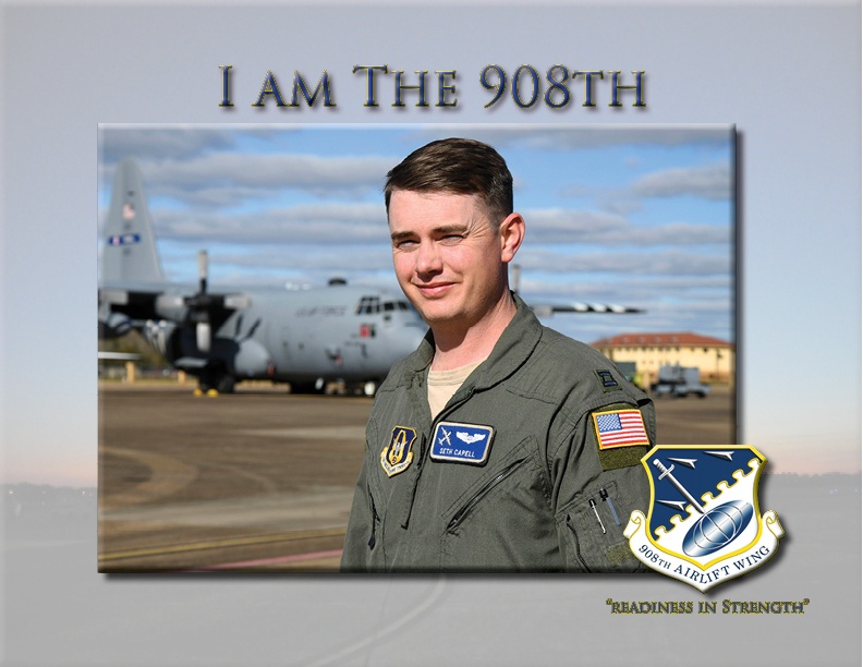 I am the 908th: Capt. Seth Capell