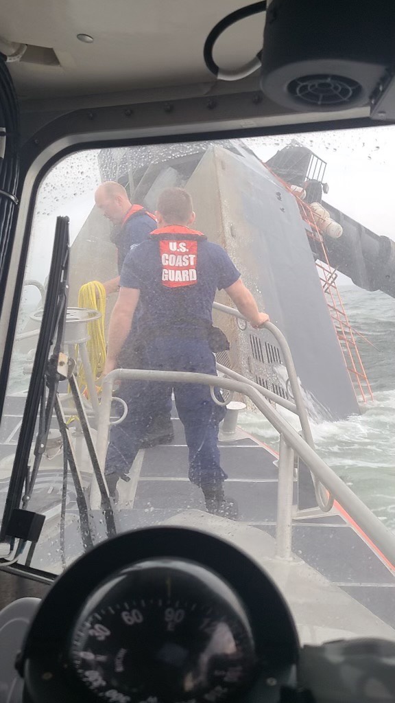 Coast Guard continues search for missing people from capsized vessel 8 miles south of Port Fourchon