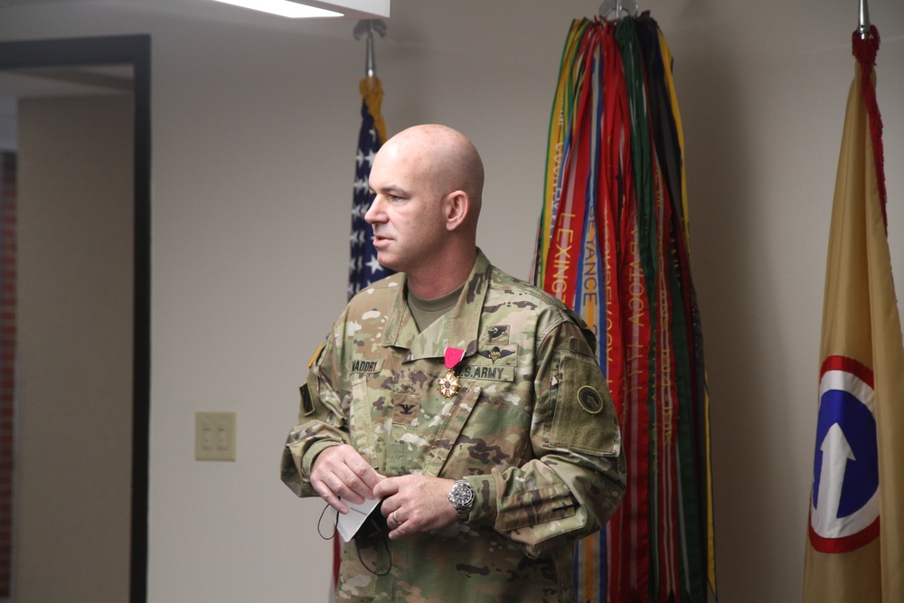Col. Scott Maddry Award Ceremony