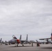 Sky fills with clouds as units park their fighter jets during Sentry Savannah 2021