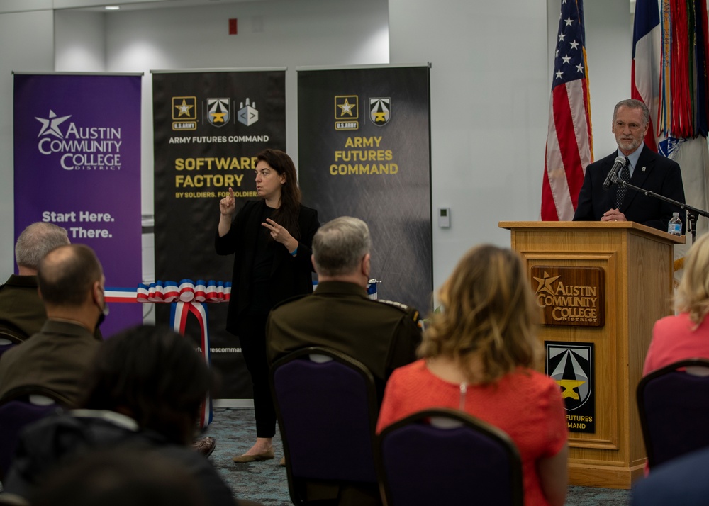 Software Factory Ribbon Cutting Ceremony