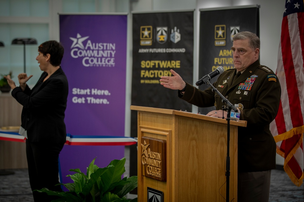 Software Factory Ribbon Cutting Ceremony