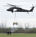 Air Assault class rappels from helicopters at Fort Indiantown Gap