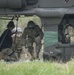 Air Assault class rappels from helicopters at Fort Indiantown Gap