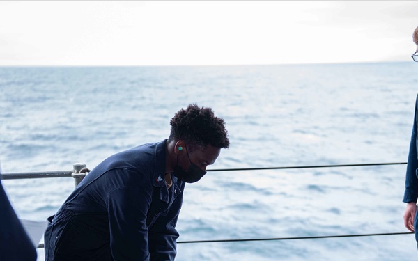 USS Blue Ridge Damage Controlman Conduct Maintenance