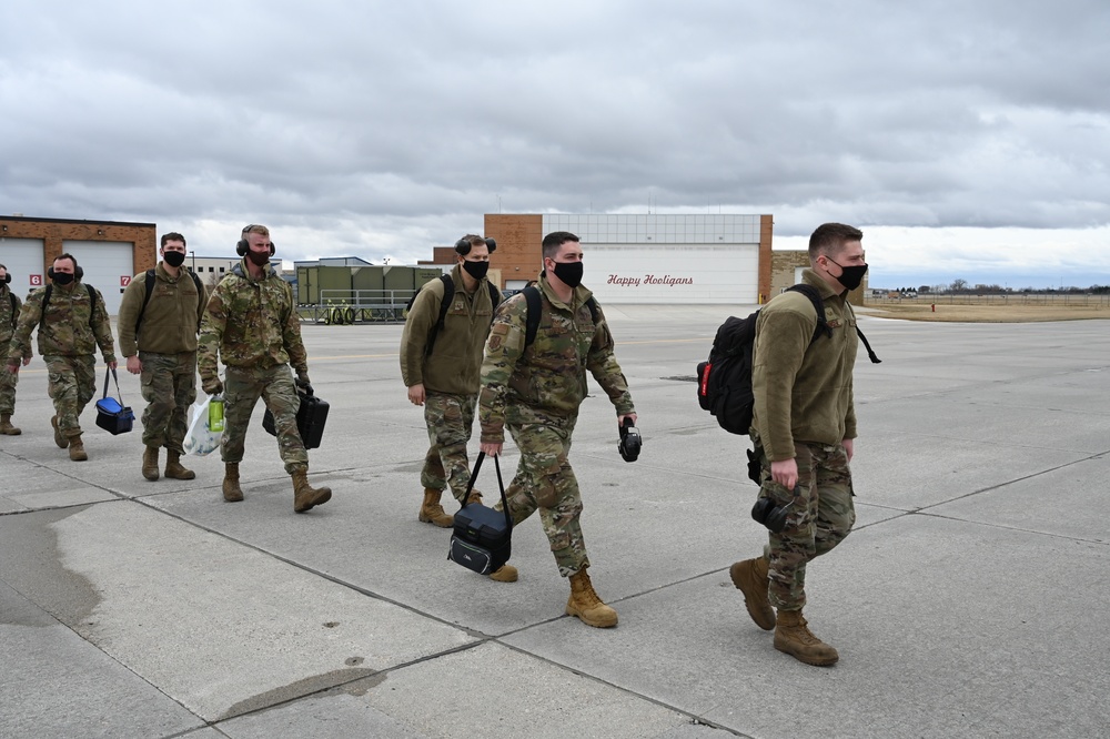 North Dakota Guard members participate in Exercise Southern Strike 2021