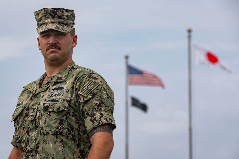 MCIPAC sailor selected for meritorious promotion to petty officer 1st class