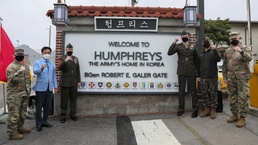 Brig. Gen. Galer Gate Dedication