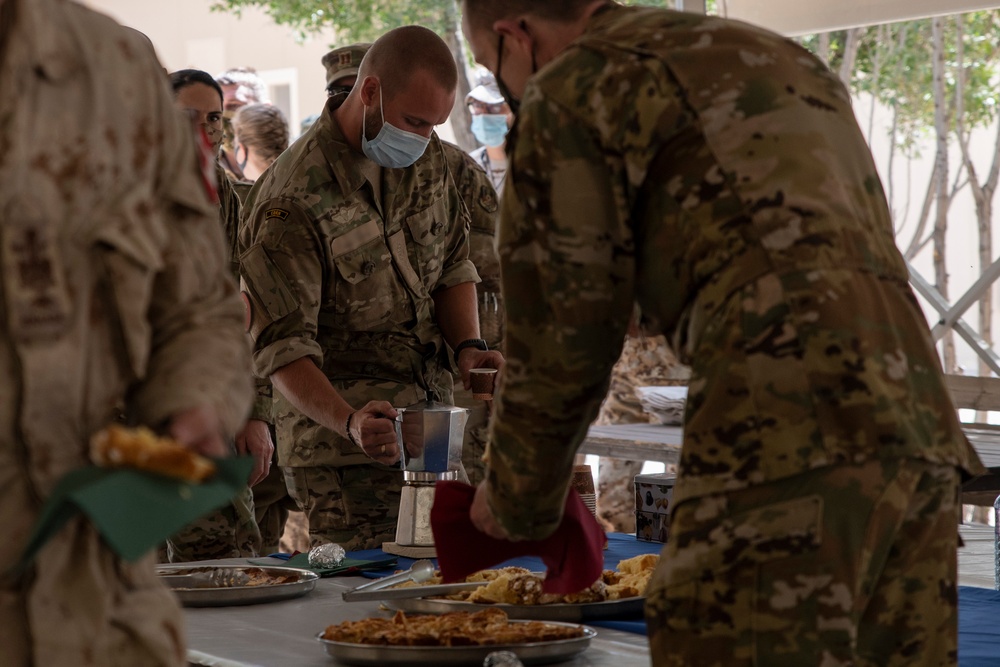 Congregation at Chapel Madonna di Loreto