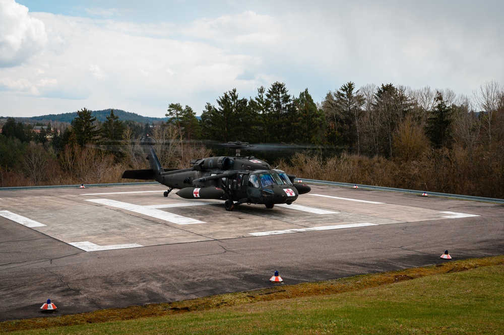 12th Combat Aviation Brigade Supports Hohenfels Clinic