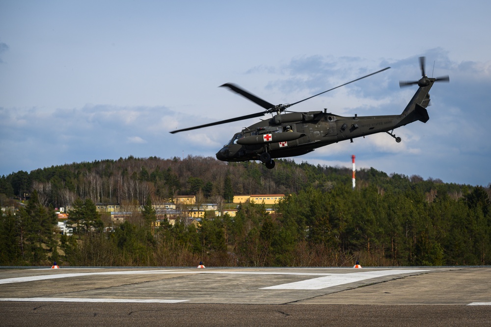 12th Combat Aviation Brigade Supports Hohenfels Clinic