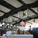 Airmen register community members at Ford Field CVC in Detroit