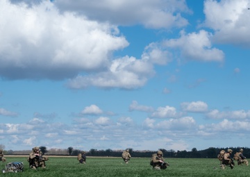 321st Special Tactics Squadron Fast Rope Training