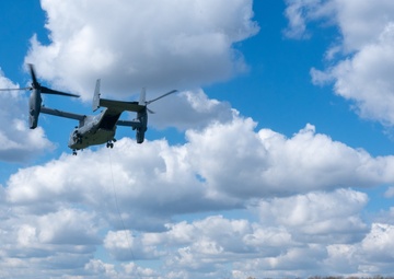 321st Special Tactics Squadron Fast Rope Training