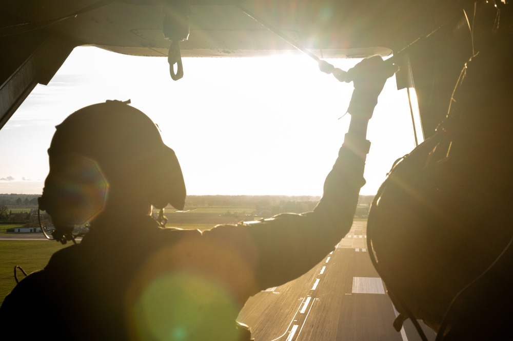 321st Special Tactics Squadron Fast Rope Training