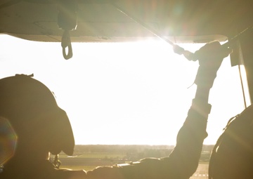 321st Special Tactics Squadron Fast Rope Training