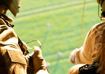 321st Special Tactics Squadron Fast Rope Training