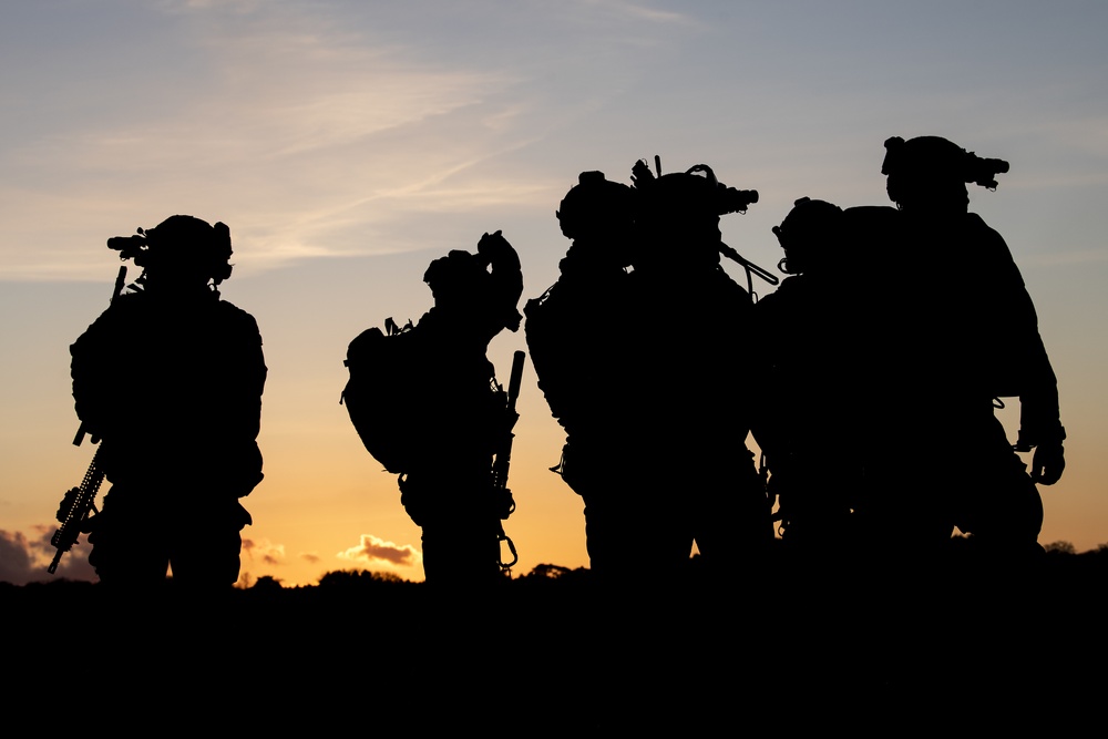 321st Special Tactics Squadron Fast Rope Training