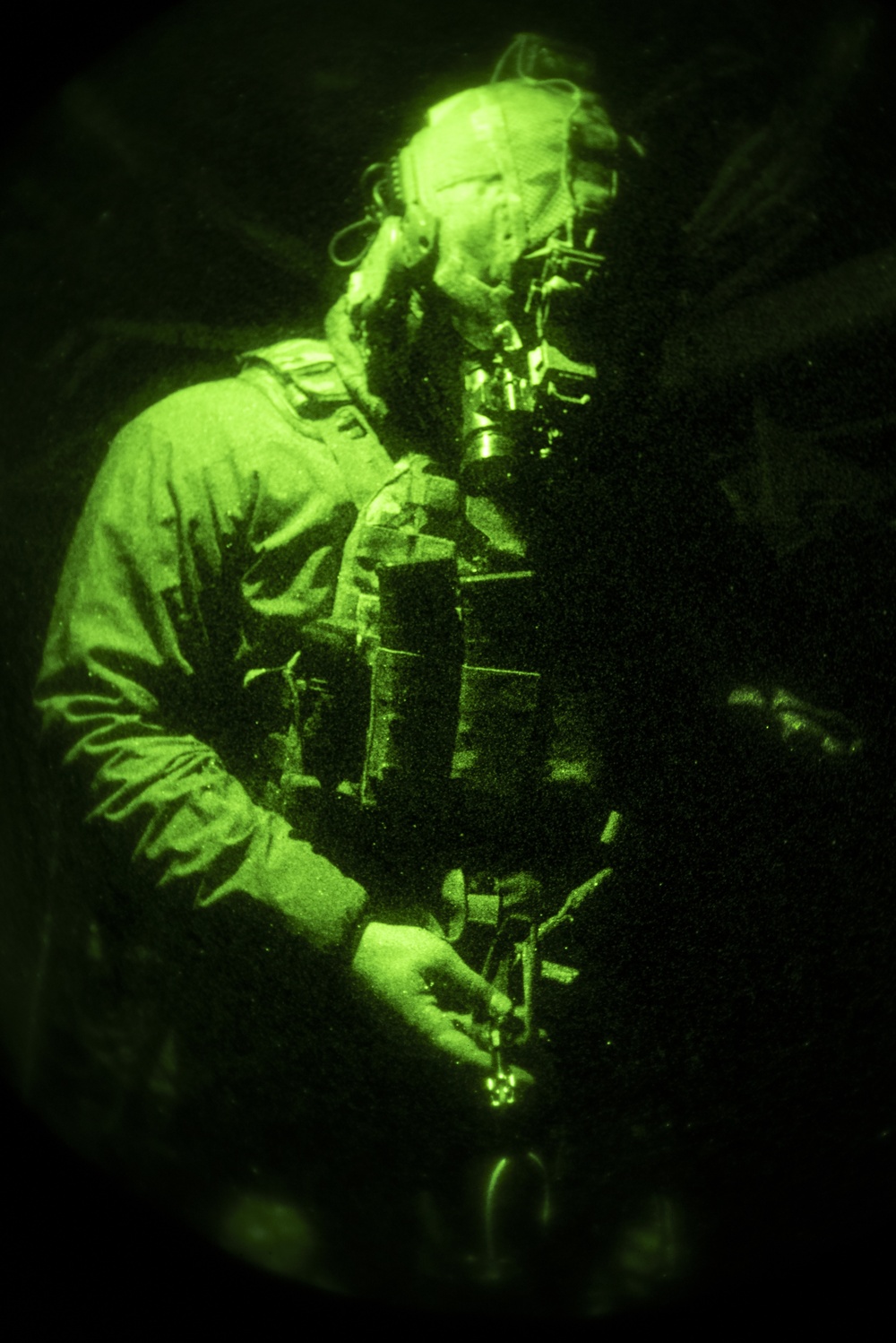 321st Special Tactics Squadron Fast Rope Training