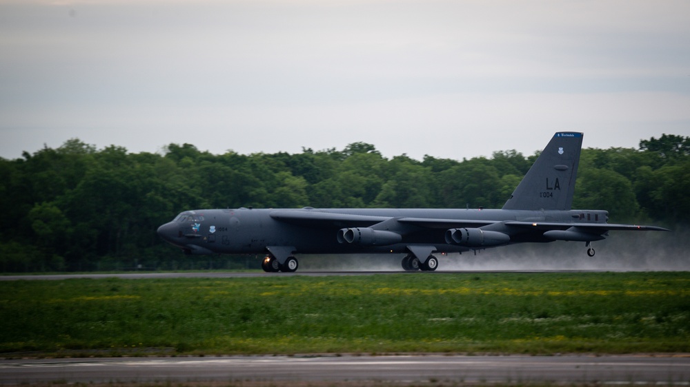 B-52s take off for deployment