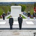 Prime Minister of Japan Yoshihide Suga Visits Arlington National Cemetery