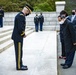 Prime Minister of Japan Yoshihide Suga Visits Arlington National Cemetery