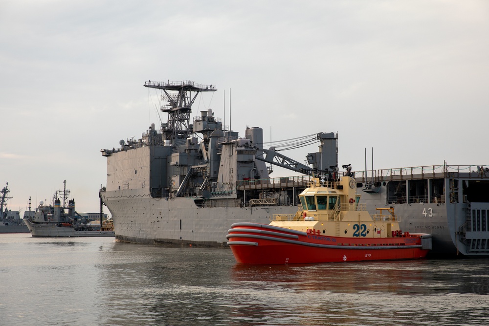 Fort McHenry's Final Departure From Mayport