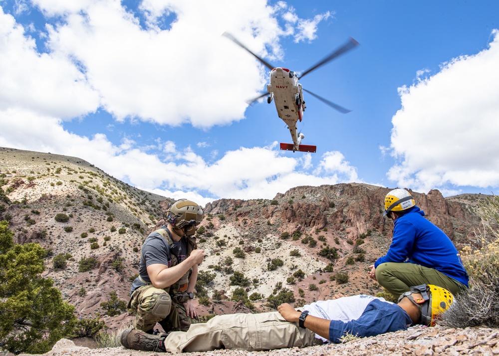 Longhorns of NAS Fallon SAR Conduct SAREX