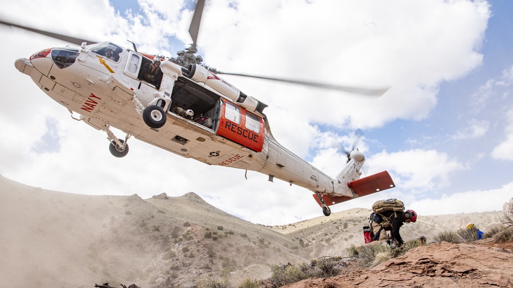 Longhorns of NAS Fallon SAR Conduct SAREX