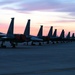 Sun rising over fighter jets during Sentry Savannah