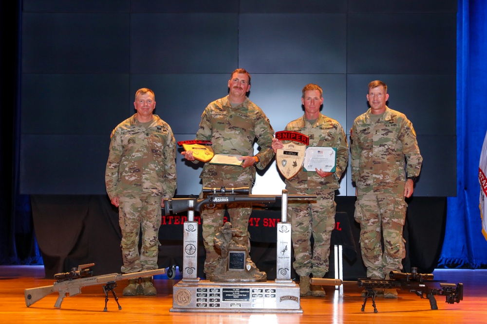 U.S. Army Best Sniper Competition Awards Ceremony