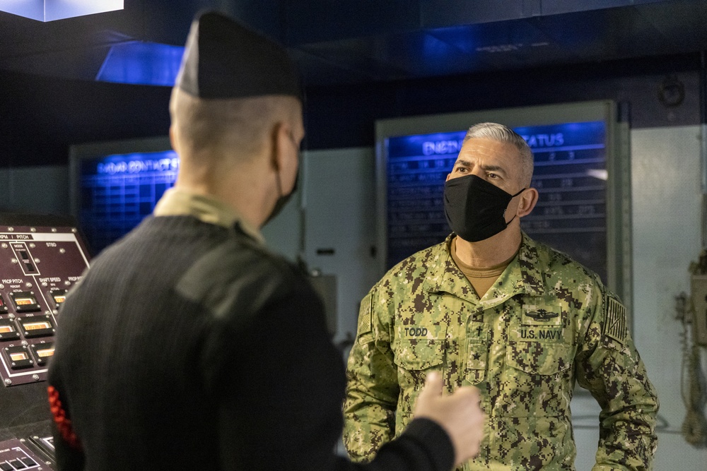 RDML Gregory Todd Visits RTC