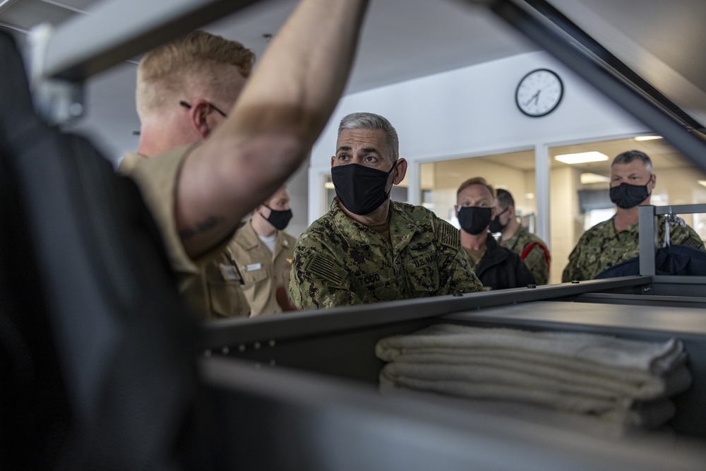 RDML Gregory Todd Visits RTC